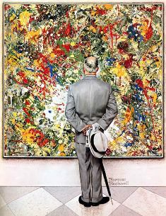 Norman Rockwell, 1962 - The Connoisseur
