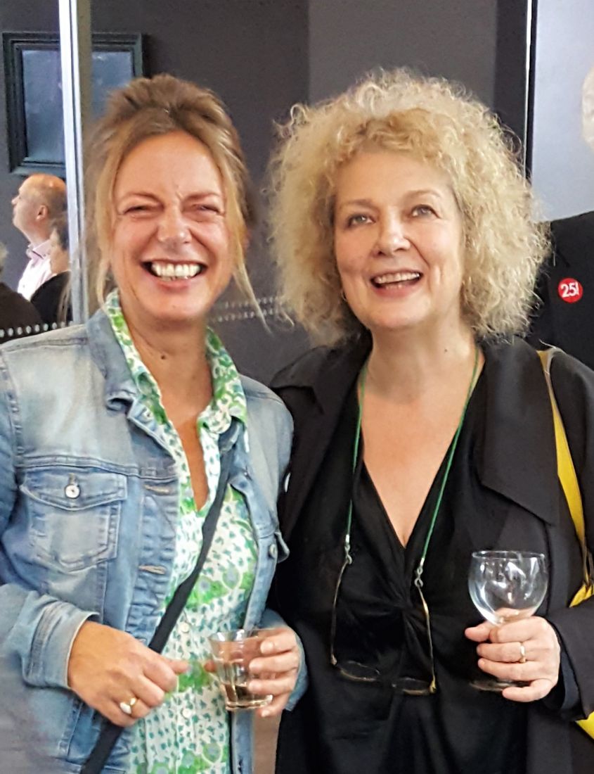 Muriel de Beer en Marlene Dumas