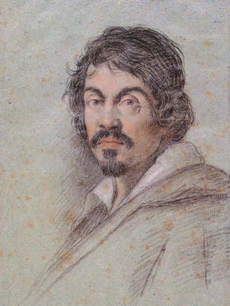 Ottavio Leoni - portret van Caravaggio (Muriel de Beer)